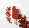 Glace bâtonnet Fraise & Lait Concentré Sucré – Polpa Norte (boîte de 20 unités)