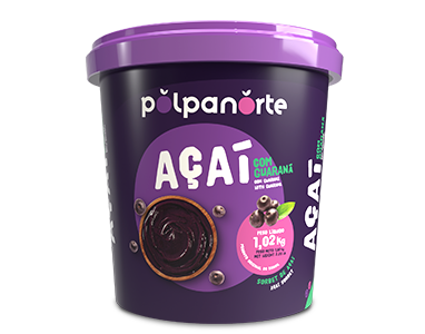 Açaí avec Guaraná – 1,02 kg (6x - 1 carton)