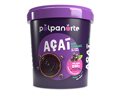 Açaí Traditionnel – Boîte 500 g – Polpa Norte (12x - 1 carton)