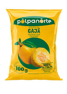 Pulpe de Cajá – 100 g – Polpa Norte (10x - 1kg)