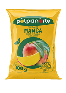 Pulpe de Mangue – 100 g – Polpa Norte (10X - 1kg)